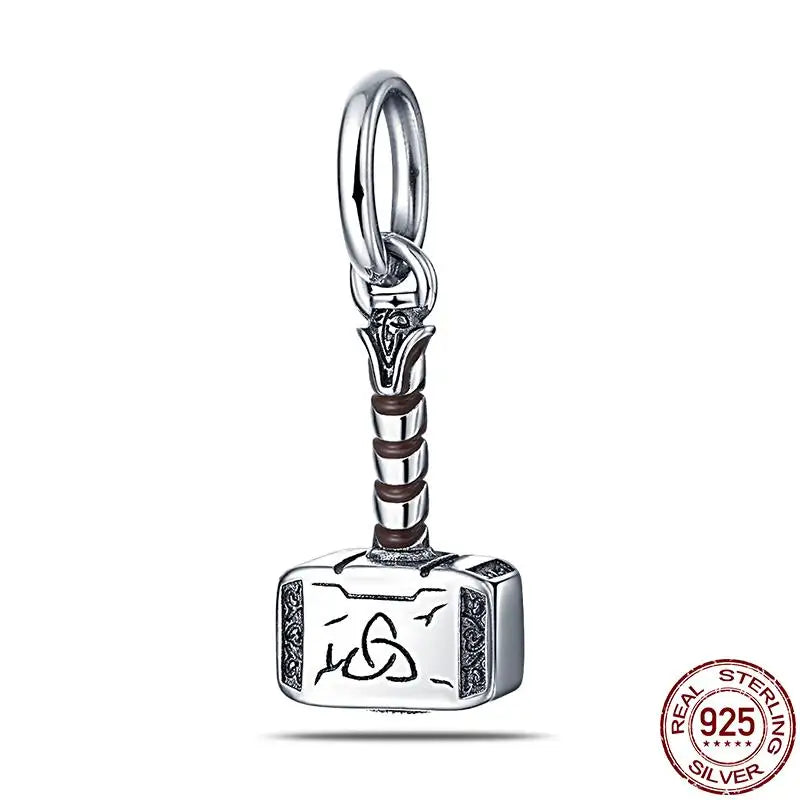 925 Sterling Silver Mickey Mouse Minnie Series Bead Charm Fit Disney Stitch Charm 925 Bracelet DIY Women Jewelry Gift
