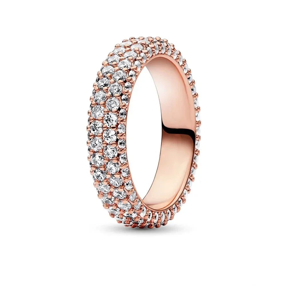 Disney 2024 New Fashion Mickey Mouse Women's Ring Original Valentine's Day Jewelry Gift Couple Ring Jewelry SetsGift Rings