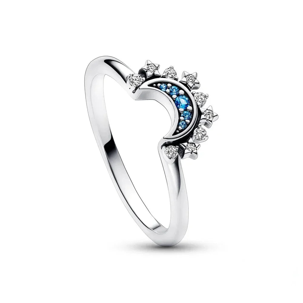 Disney 2024 New Fashion Mickey Mouse Women's Ring Original Valentine's Day Jewelry Gift Couple Ring Jewelry SetsGift Rings