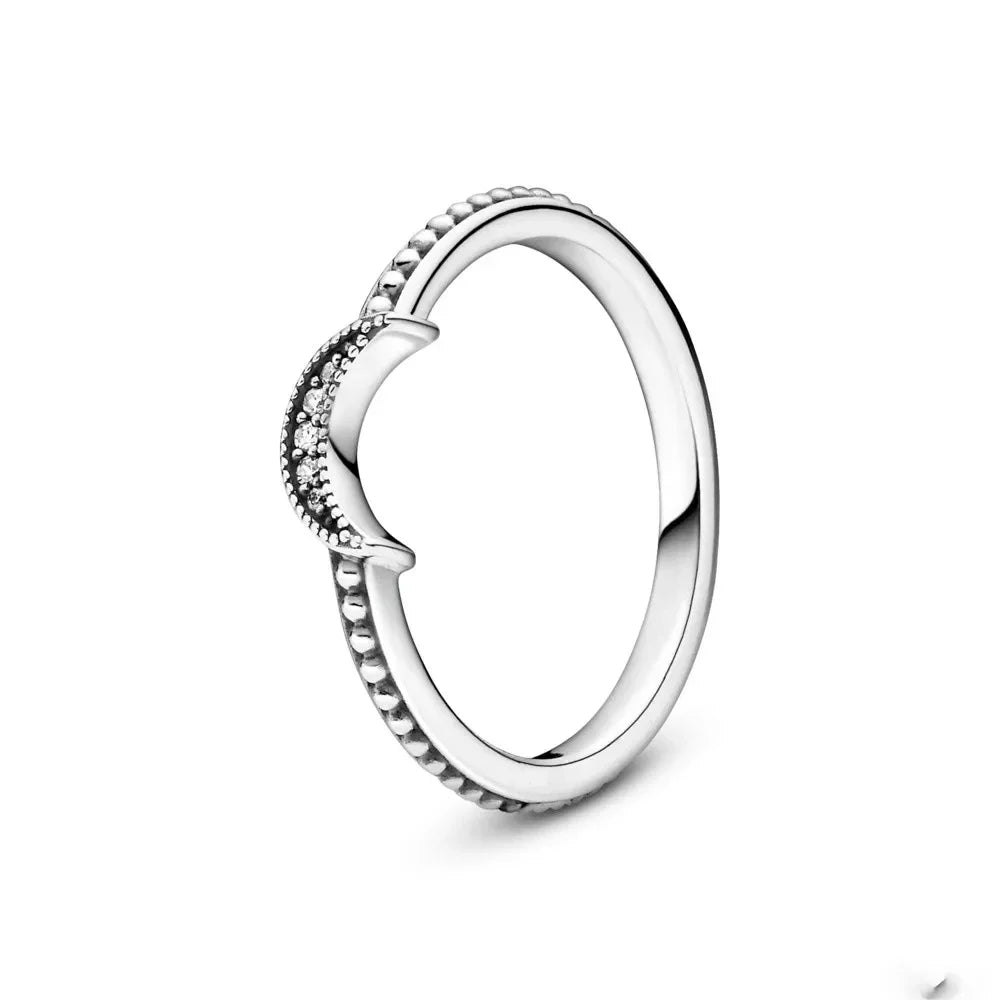 Disney 2024 New Fashion Mickey Mouse Women's Ring Original Valentine's Day Jewelry Gift Couple Ring Jewelry SetsGift Rings