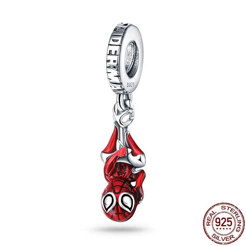 925 Sterling Silver Mickey Mouse Minnie Series Bead Charm Fit Disney Stitch Charm 925 Bracelet DIY Women Jewelry Gift