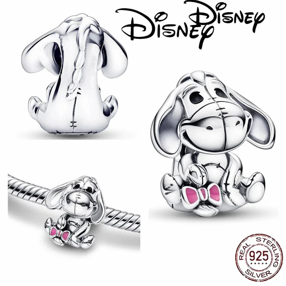 100% 925 sterling silver Disney Charm Spider Man beads suitable for original Pandora bracelet, women's fashion gift