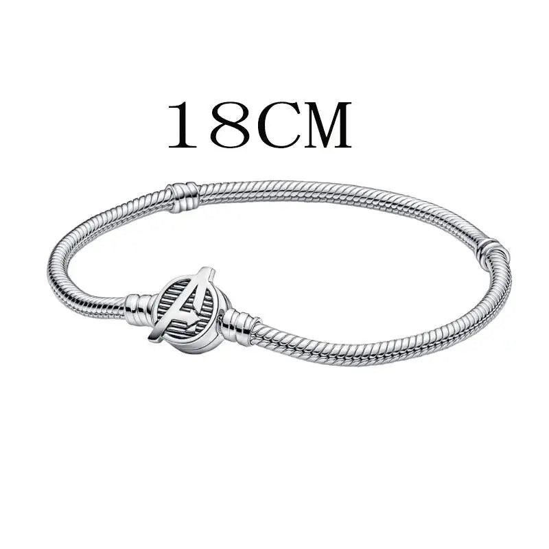 925 Sterling Silver Mickey Mouse Minnie Series Bead Charm Fit Disney Stitch Charm 925 Bracelet DIY Women Jewelry Gift