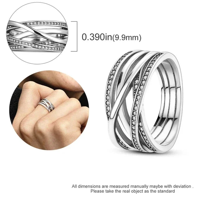 Disney 2024 New Fashion Mickey Mouse Women's Ring Original Valentine's Day Jewelry Gift Couple Ring Jewelry SetsGift Rings