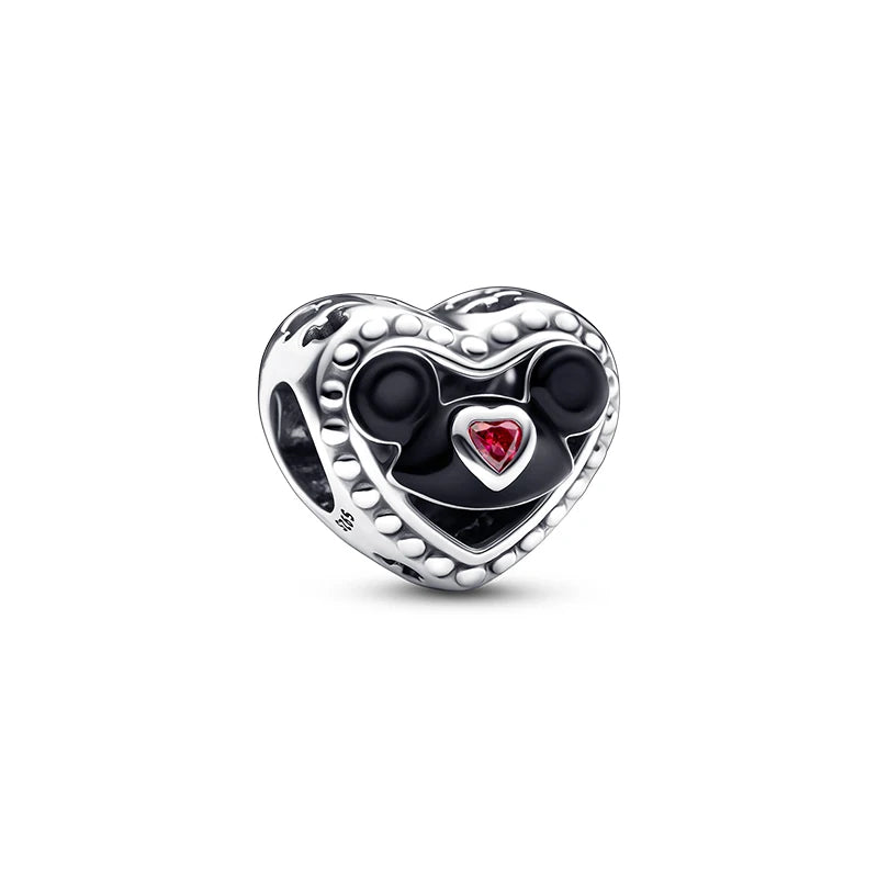 100% 925 sterling silver Disney Charm Spider Man beads suitable for original Pandora bracelet, women's fashion gift