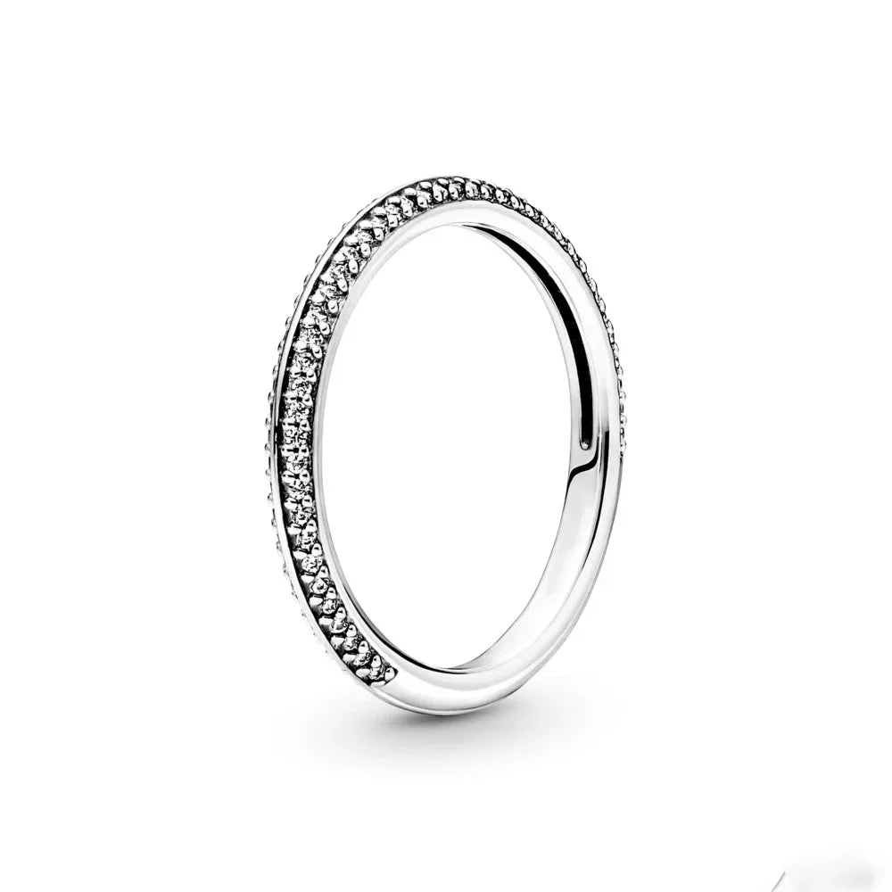 Disney 2024 New Fashion Mickey Mouse Women's Ring Original Valentine's Day Jewelry Gift Couple Ring Jewelry SetsGift Rings