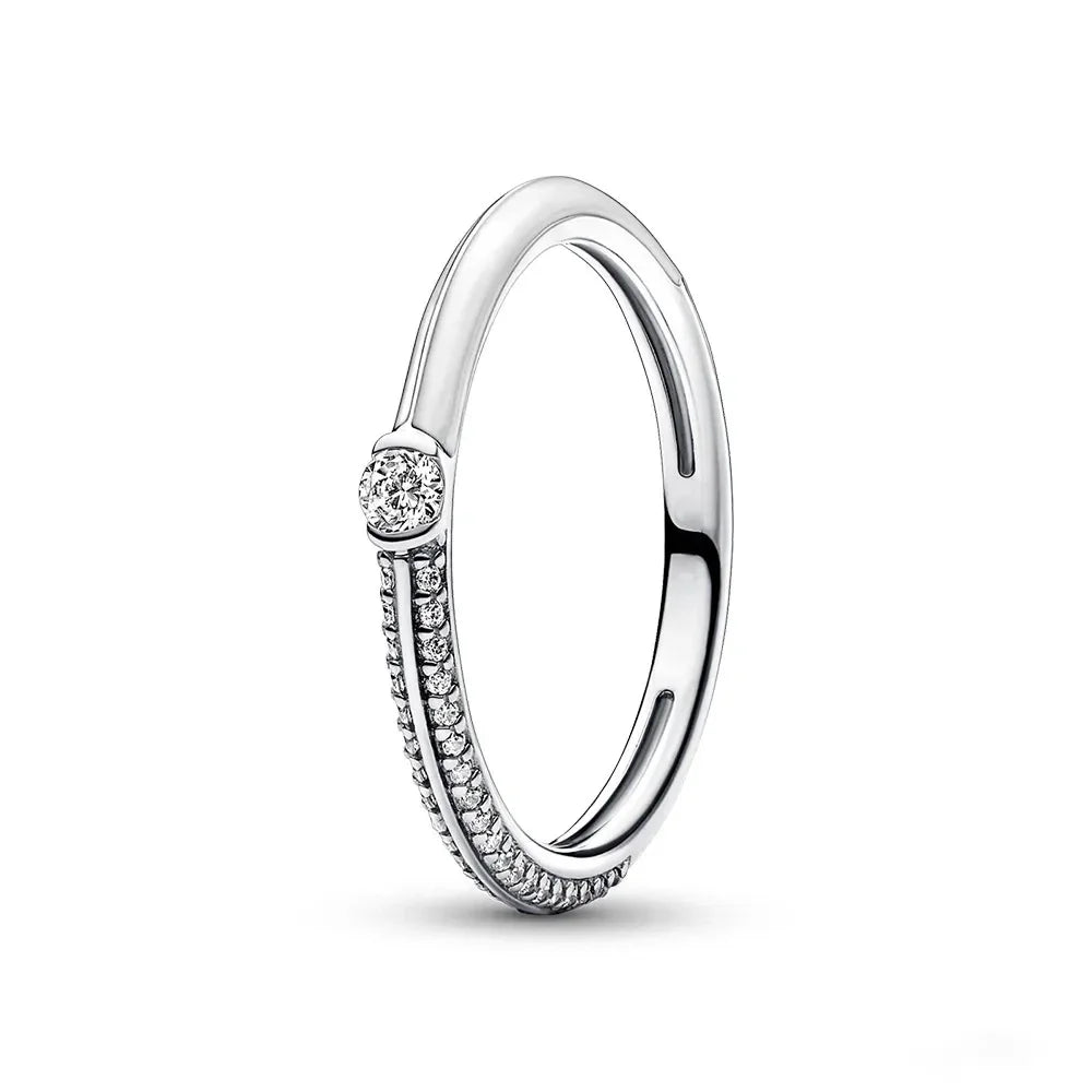 Disney 2024 New Fashion Mickey Mouse Women's Ring Original Valentine's Day Jewelry Gift Couple Ring Jewelry SetsGift Rings
