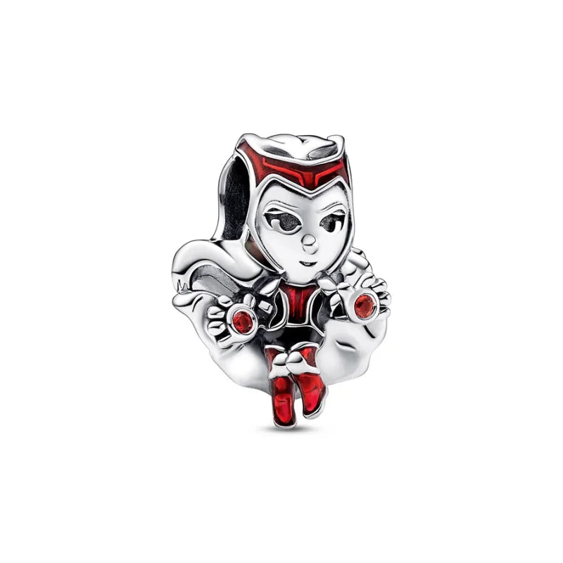 925 Sterling Silver Mickey Mouse Minnie Series Bead Charm Fit Disney Stitch Charm 925 Bracelet DIY Women Jewelry Gift