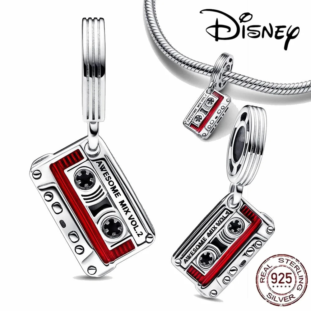100% 925 sterling silver Disney Charm Spider Man beads suitable for original Pandora bracelet, women's fashion gift