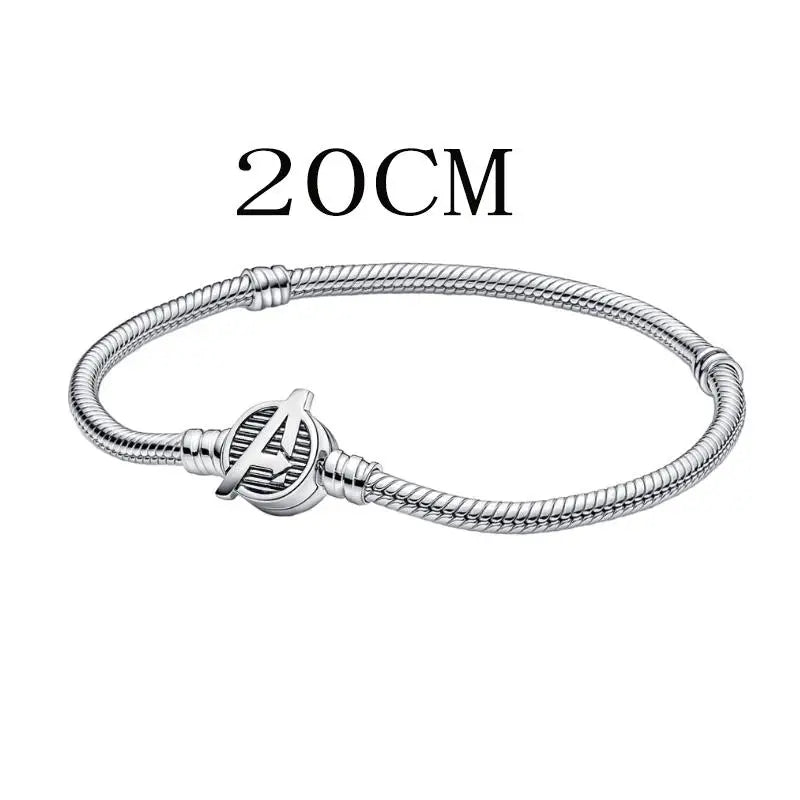 925 Sterling Silver Mickey Mouse Minnie Series Bead Charm Fit Disney Stitch Charm 925 Bracelet DIY Women Jewelry Gift