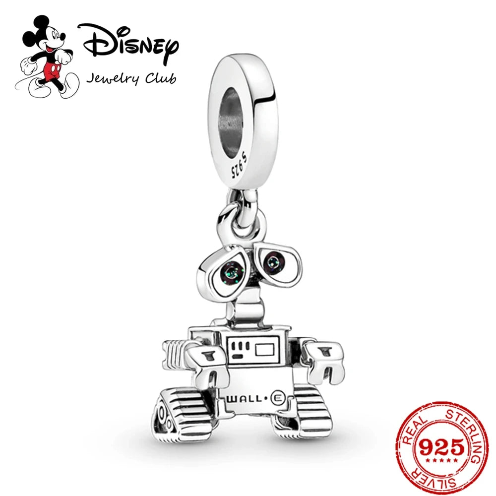 100% 925 sterling silver Disney Charm Spider Man beads suitable for original Pandora bracelet, women's fashion gift