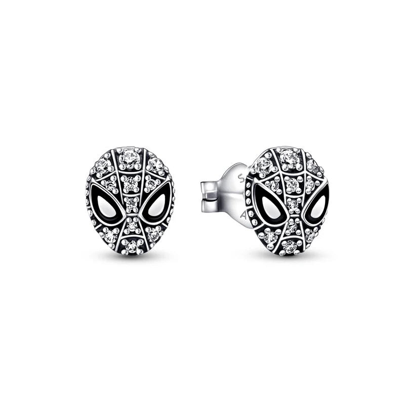 100% 925 sterling silver Disney Charm Spider Man beads suitable for original Pandora bracelet, women's fashion gift