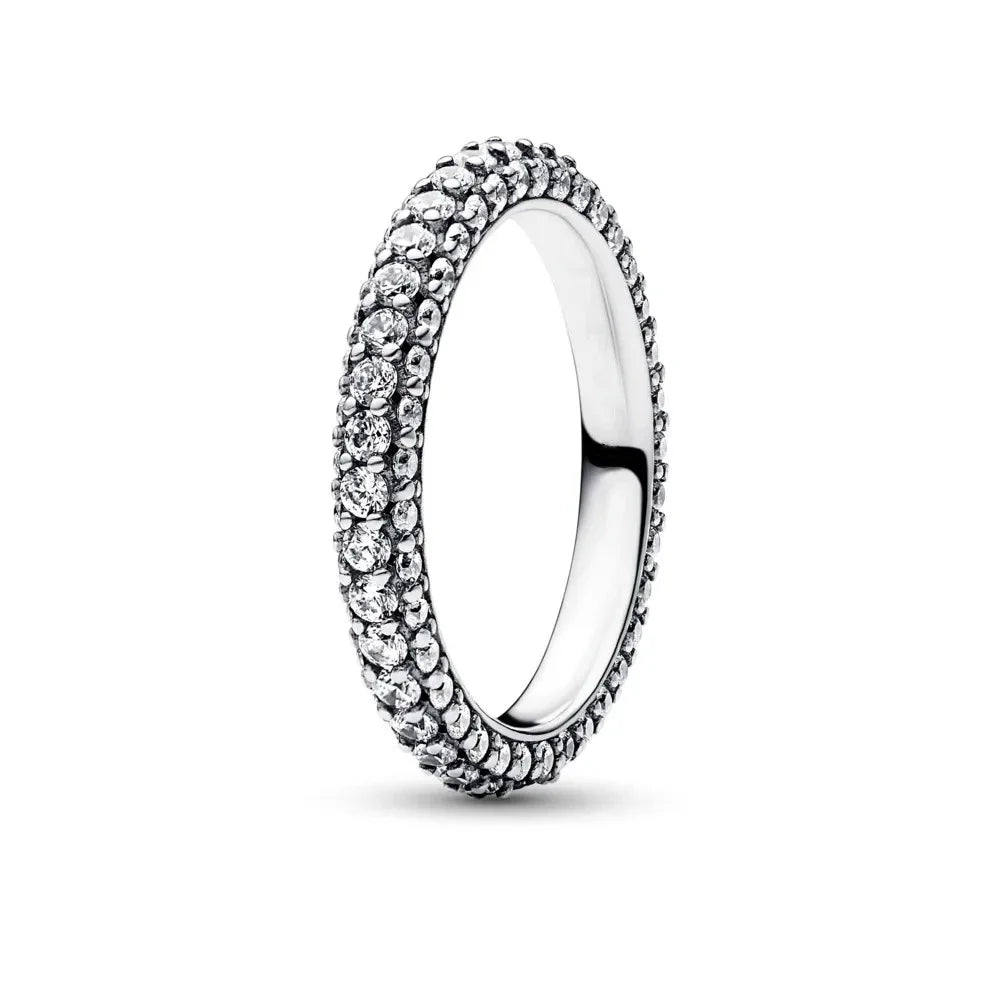 Disney 2024 New Fashion Mickey Mouse Women's Ring Original Valentine's Day Jewelry Gift Couple Ring Jewelry SetsGift Rings