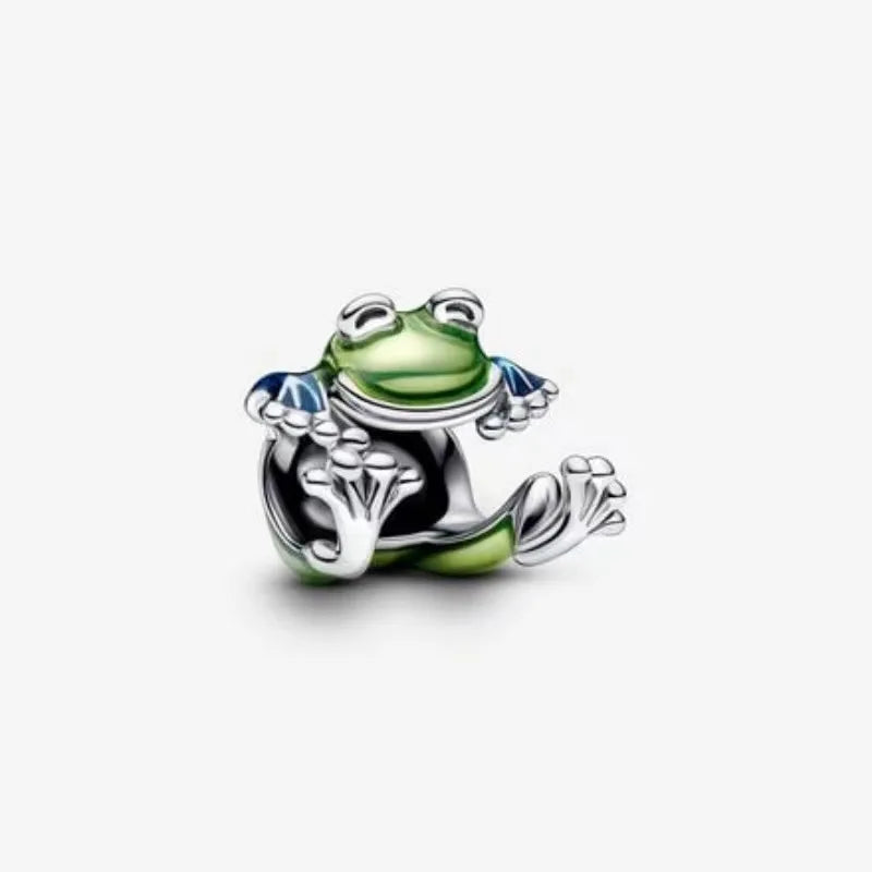 100% 925 sterling silver Disney Charm Spider Man beads suitable for original Pandora bracelet, women's fashion gift