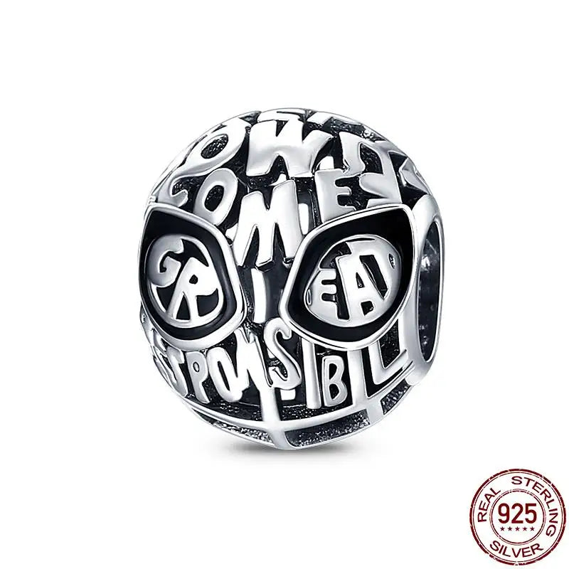 925 Sterling Silver Mickey Mouse Minnie Series Bead Charm Fit Disney Stitch Charm 925 Bracelet DIY Women Jewelry Gift