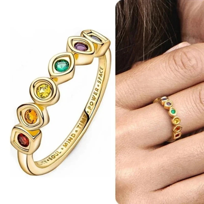 2024 All-new Disney-Mickey Mouse and Minnie Lady rings suitable for women DIY popular fashion temperament exquisite ring jewelry