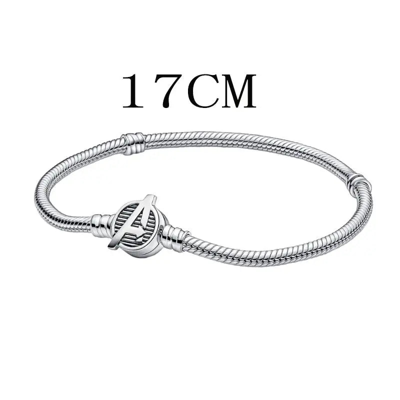 925 Sterling Silver Mickey Mouse Minnie Series Bead Charm Fit Disney Stitch Charm 925 Bracelet DIY Women Jewelry Gift