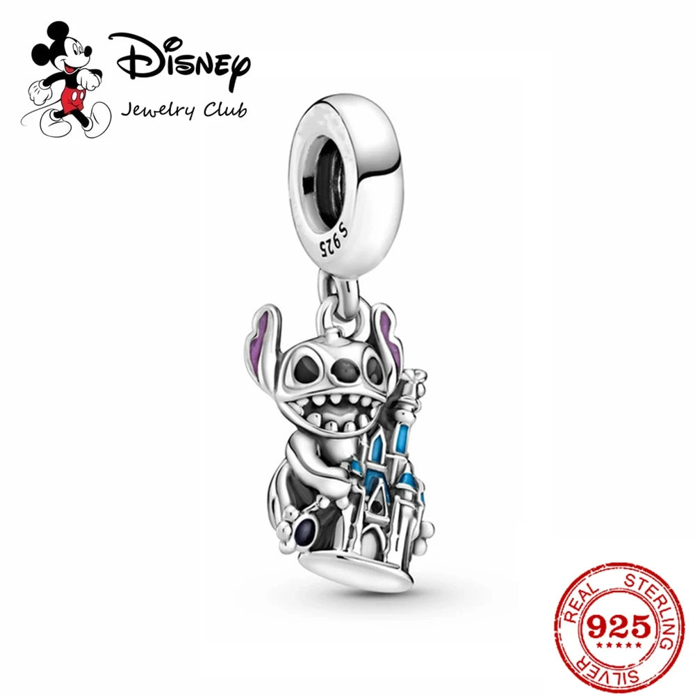 100% 925 sterling silver Disney Charm Spider Man beads suitable for original Pandora bracelet, women's fashion gift