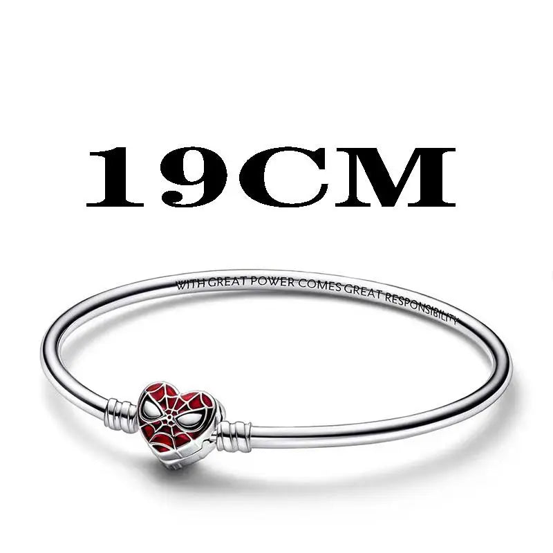 925 Sterling Silver Mickey Mouse Minnie Series Bead Charm Fit Disney Stitch Charm 925 Bracelet DIY Women Jewelry Gift