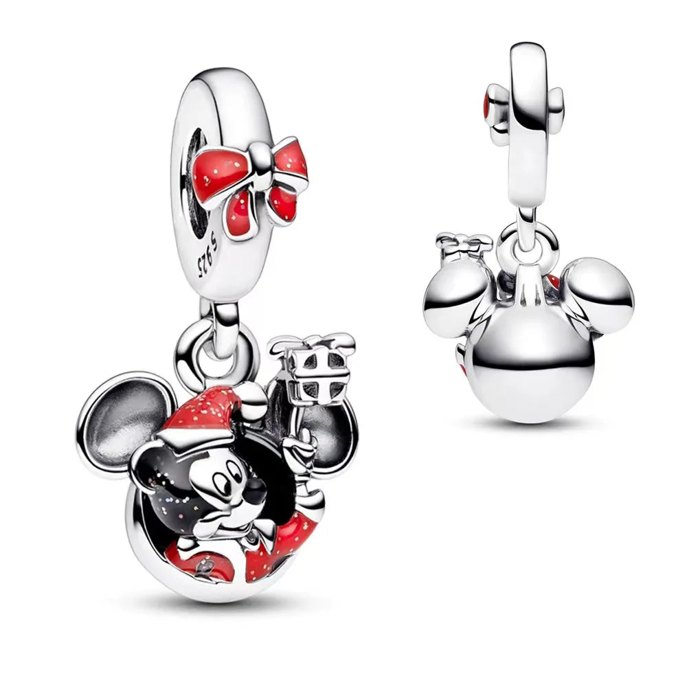 100% 925 sterling silver Disney Charm Spider Man beads suitable for original Pandora bracelet, women's fashion gift